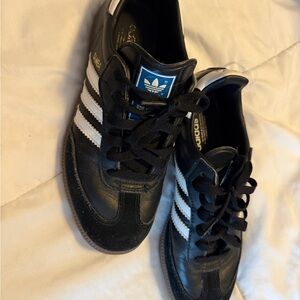 Adidas  Black and White Samba Sneakers